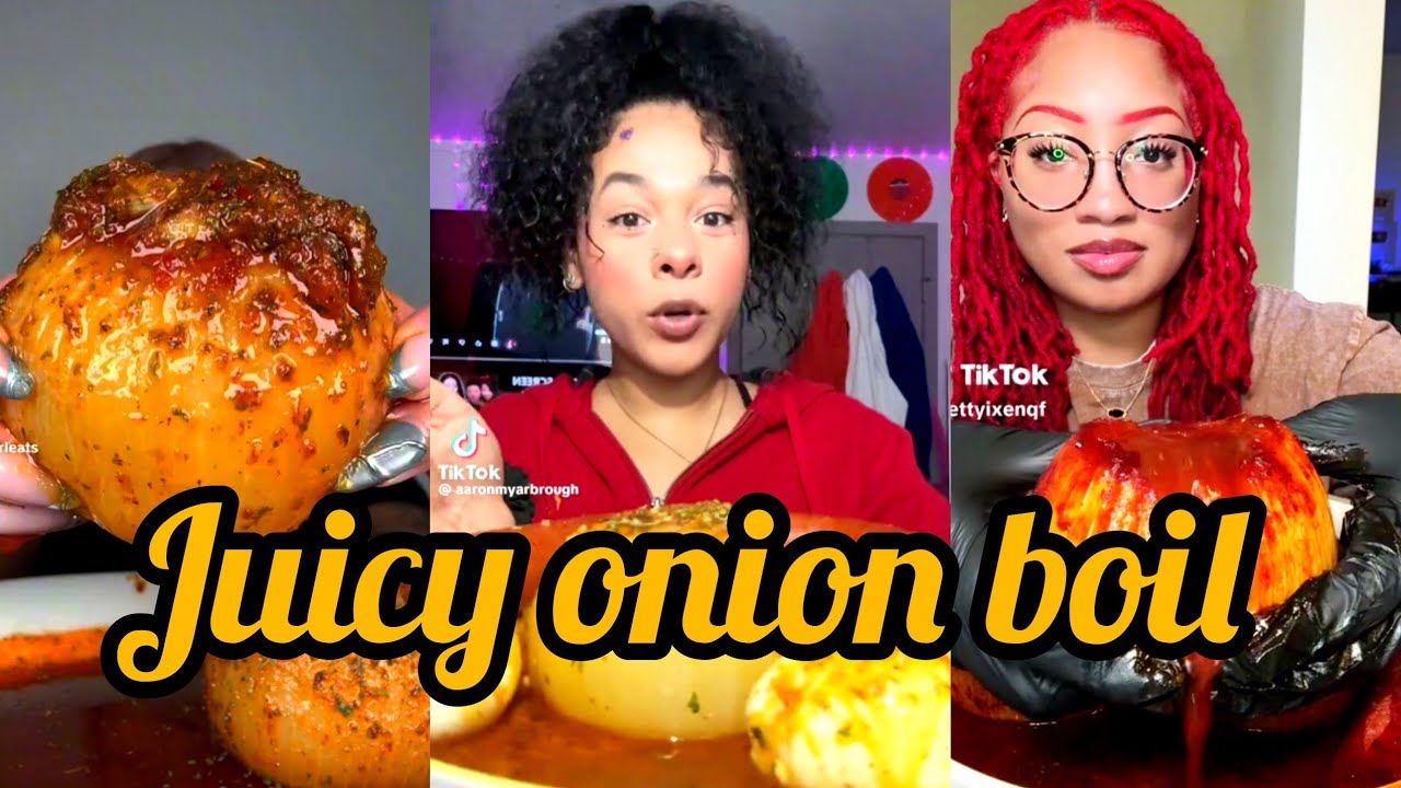 Extra juicy spicy onion boil and sausage mukbang complication pls subscribe #mukbang #complication