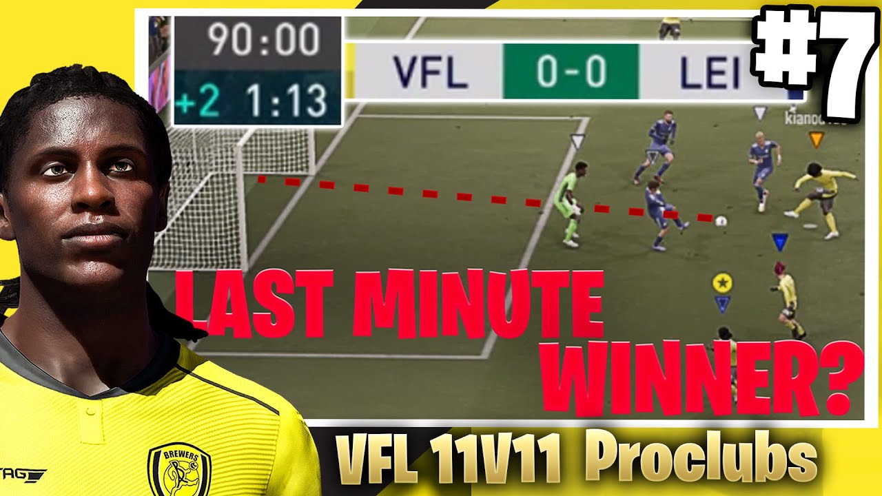 INTENSE FINISH?! | FIFA 21 VFL Pro Clubs (VFL Burton)| #7  [11v11 Competitive]