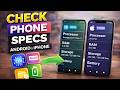 How to Check Phone Processor, RAM, Storage & Battery Status on Android and iPhone