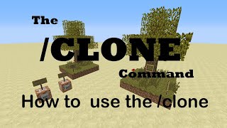 How to use the /clone command in 1.14-1.20+ Minecraft java