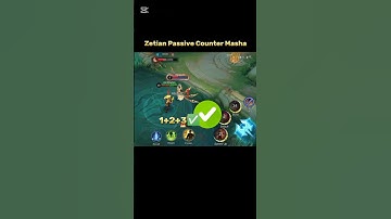 How To Counter Zetian Passive with Masha Tutorial Mobile legends #ml2b #mlbb #zetian #masha