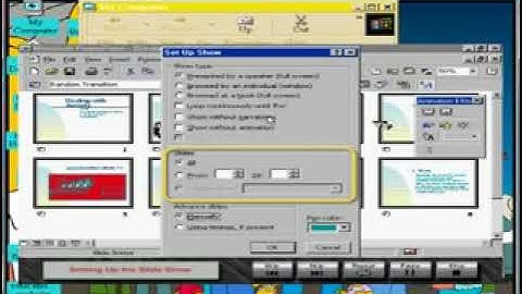 Viagrafix: Teach Yourself PowerPoint 97 Introduction - Chapter 5, Section 2