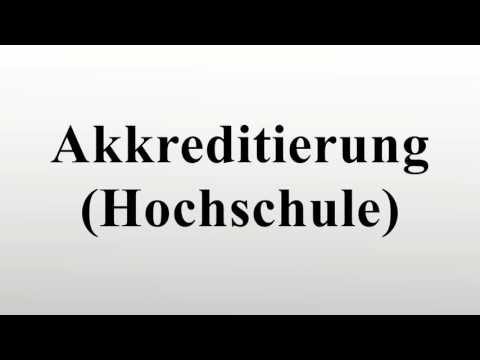 Video: Hochschulakkreditierungsverfahren