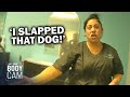 Bodycam: Dog Groomer Allegedly Punched Husky and Attacked Coworker