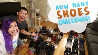 HOW MANY SHOES CHALLENGE!