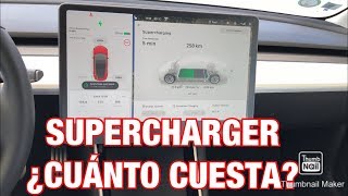 ¿Cuánto cuesta cargar un Tesla en un Supercharger?