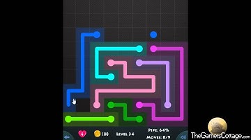 Flow Game Level - 454 [9x9] Mania Connect the Dots