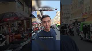 Exploring a market in Phnom Penh. Everything here surprised me🇰🇭 #iamtylerfox #phnompenh #cambodia