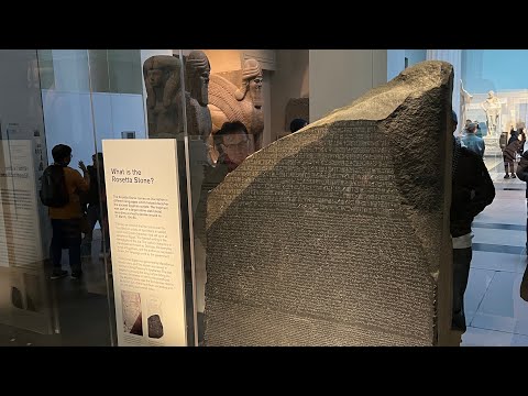 Walking around The British Museum until I find a stolen artefact