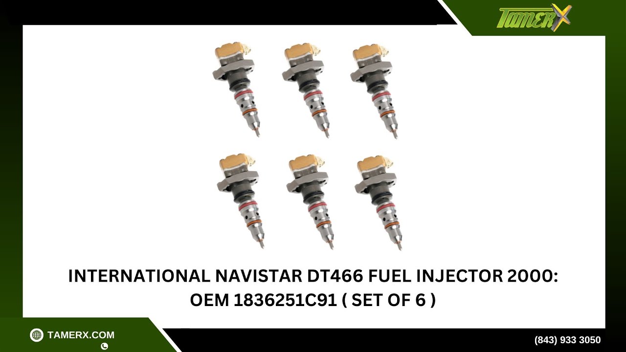 SET | Intl Navistar DT466 Fuel Injector | 2000 | 1836251C91