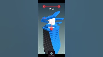 Stack Ball 1-2-3-4-5 Max levell // ☄️☄️🪩🪩🪩 android ios mobile game —- #ball #game