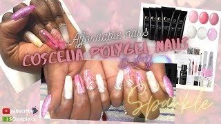 Coscelia Poly Gel Nail Kit| Beginners Tutorial| Affordable|| Amazon