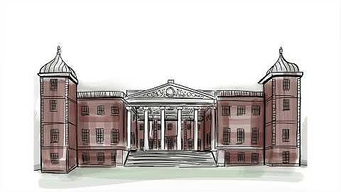 Facade Video Projection