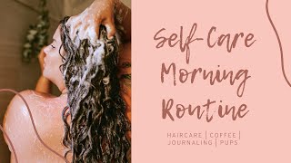 My Slow, Self-Care Morning | haircare, coffee, journaling, and more! by Natalie Drue 3,380 views 3 years ago 15 minutes