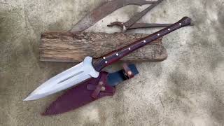 Javelin Spear – Hand Forged Throwing Spear | 5160 Steel Hunting Weapon