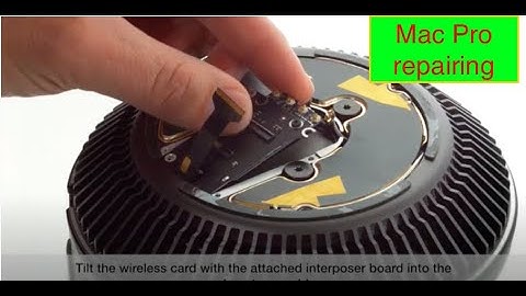 MacPro 2013 repairing
