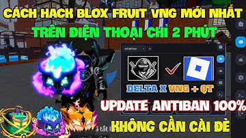 Cách Hack Roblox VNG Blox Fruit Trên Đt, Ios Và Pc - Delta x VNG Fix Update Không Cài Đè Cực Xịn