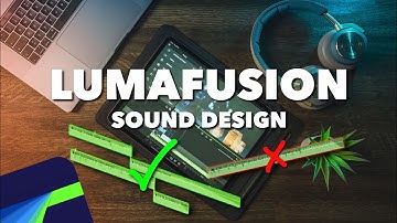 EASY Sound Design for Better Videos in LUMAFUSION (Beginner Tutorial)