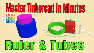 A Smart Way to Use the Tinkercad Ruler With Tubes!