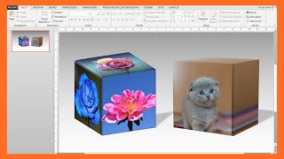 Cube effect in PowerPoint