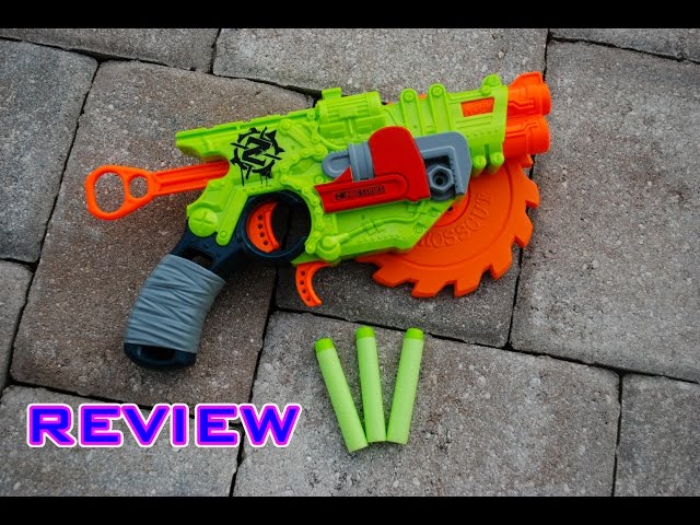 Nerf Zombie Strike Crosscut Blaster 