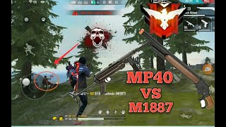 Mp40 VZ m1887(двухстволка) | Битва титанов | Highlights |Free Fire Фри фаер