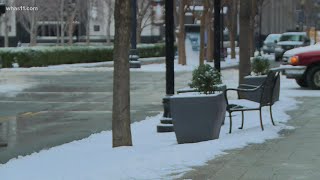 Major Louisville roads are plowed after Metro crews worked through the night