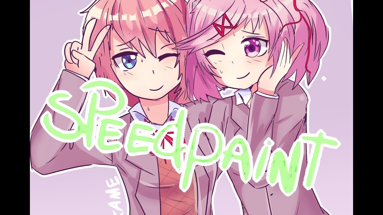 Sayori X Natsuki Doki Doki Literture Club By Hatokame