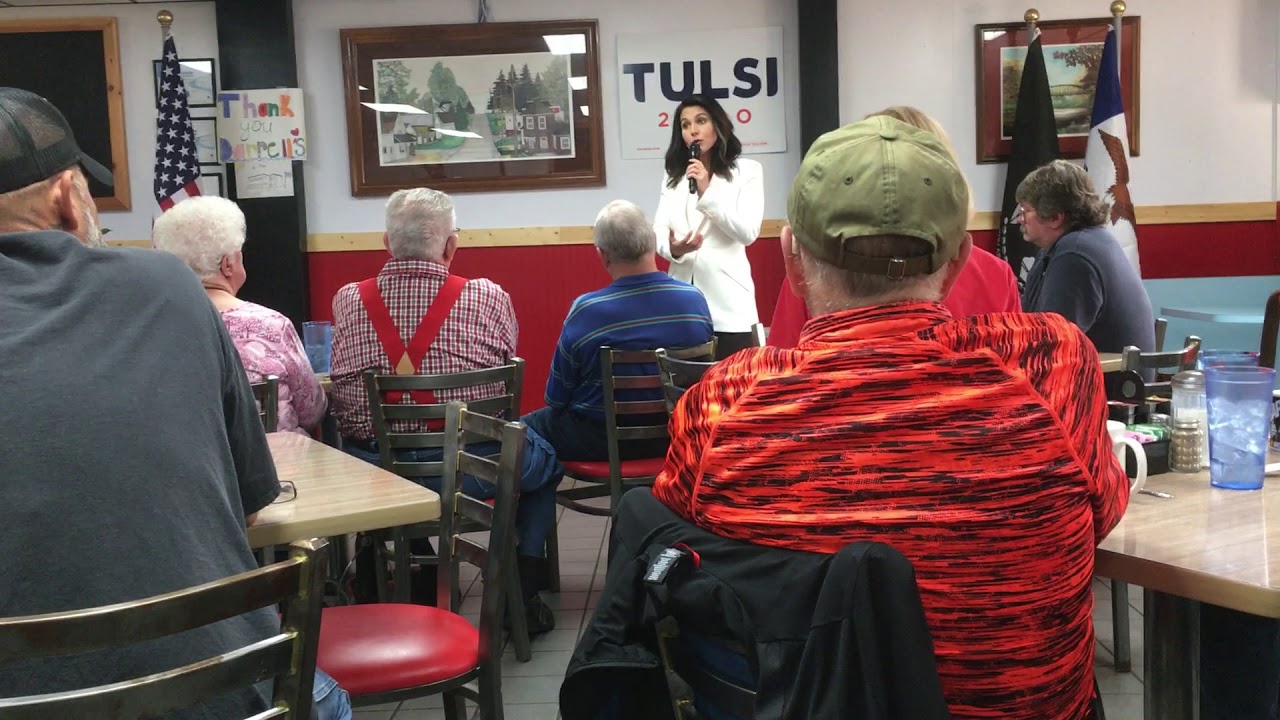 Tulsi Gabbard Monticello, Iowa Town Hall Speech, October 9, 2019