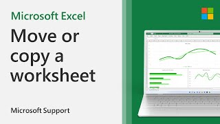 How To Move Or Copy Worksheets In Excel | Microsoft