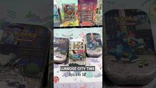 What's inside the Lumiose City Tins? #pokemon