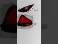 Drawing Angel and Alastor eyes - HH #shorts #hazbinhotel #art