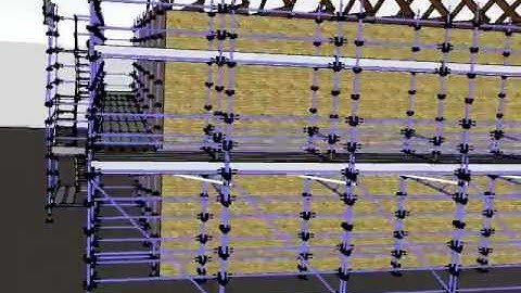 Scaffold Design 3D Kwikstage Design - residential house by jaztekdesign.com