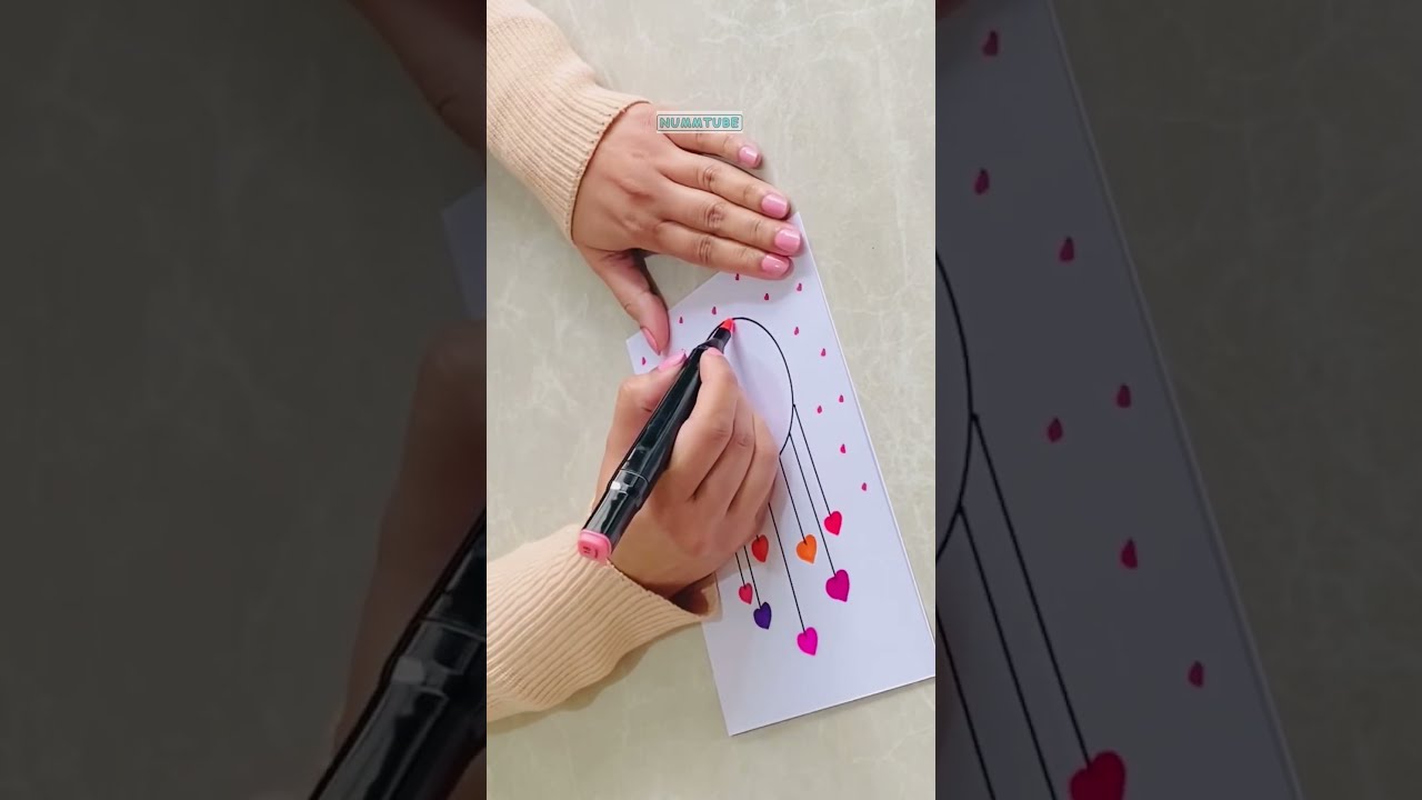 Easy White Paper Greeting Card For Mother S Day Women No Glue Scissors Shorts Short