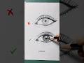 How to draw eye 👁️ #art #drawing #tutorial #shorts #youtubeshorts