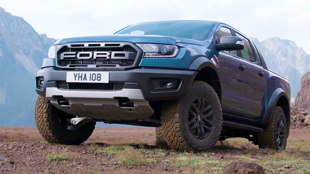 2019 Ford Ranger Raptor Exterior Interior Lightning Blue