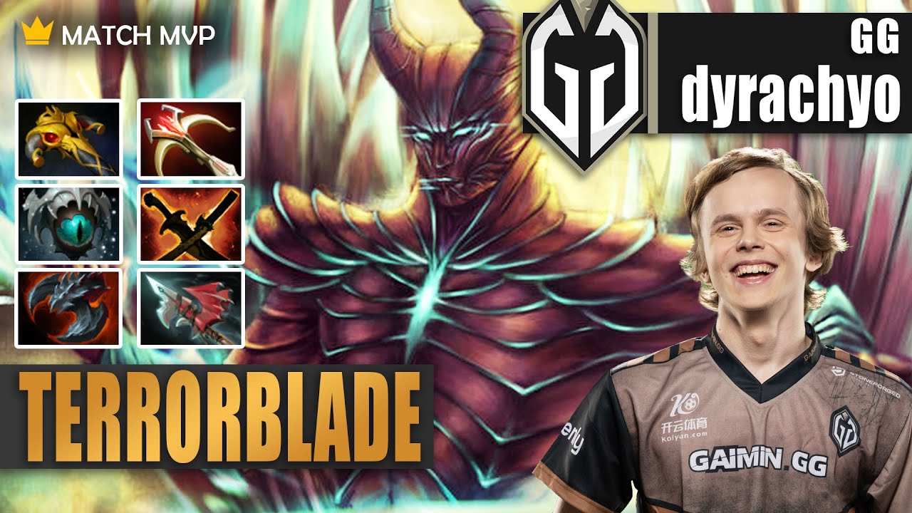 Terrorblade Safelane | GG.dyrachyo | 7.32E EZ MONSTER CARRY TERRORBLADE | 7.32e Gameplay Highlights