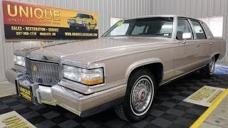 1990 Cadillac Fleetwood Brougham | For Sale $22,900