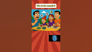Who is the vampire? #quiz #americe #quiztime #iqtest #iq