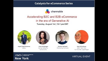 Catalysts for eCommerce Series: Accelerating B2C and B2B eCommerce in the era of Generative AI