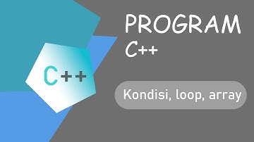 Contoh Program C++ menggunakan Array, Kondisi, dan looping dalam satu progam