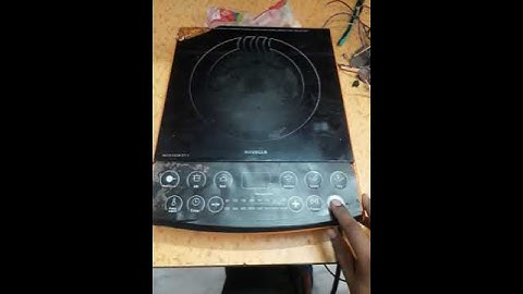 How to solve induction display problem || Induction on off problem || Induction automatic off