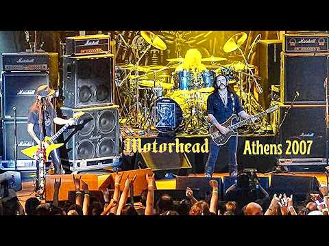 Motorhead live Athens 2007