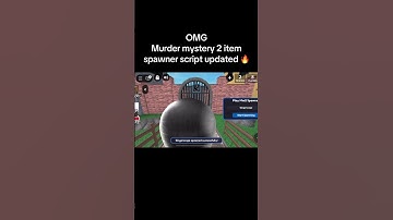 New Item spawner script  (script comments) #delta #roblox #mm2 #scripting #murdermystery2 #mm2dupe