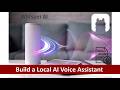 Build a local Voice Assistant | Smart Home AI Project | Using Python, Whisper, and Ollama