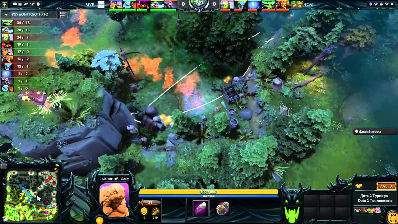 Global eSports Cup. 4C&L vs MVP Phoenix,  game 1. 01.12.2015