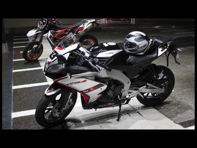 【動画あり】RS4 125　快調　自賠責8年2月 Aprilia RS4 125】#1 中年デビュー 普通自動二輪免許取得後初乗り