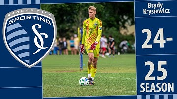 Brady Krysiewicz 2024-2025, 2010 Sporting Kansas City Academy MLSNext Highlights