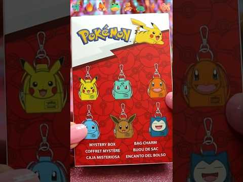ASMR UNBOXING Pokemon Loungefly Blind Box Review ❤️#shorts #asmr #pokemon #trending #pikachu #viral