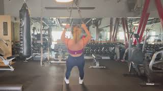 TRX Upper back row